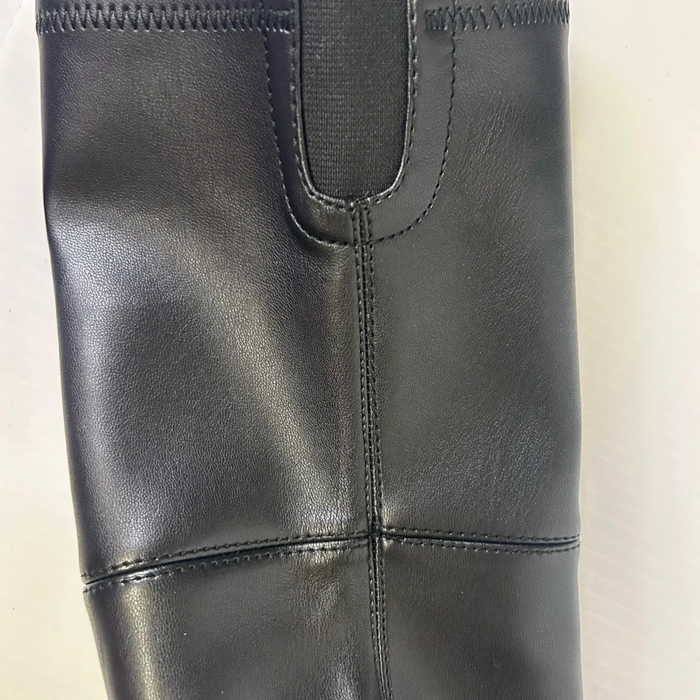 🖤”Guess” NIB Black “Jellio” Over the Knee Lug Chunky Sole Boots Size 7.5